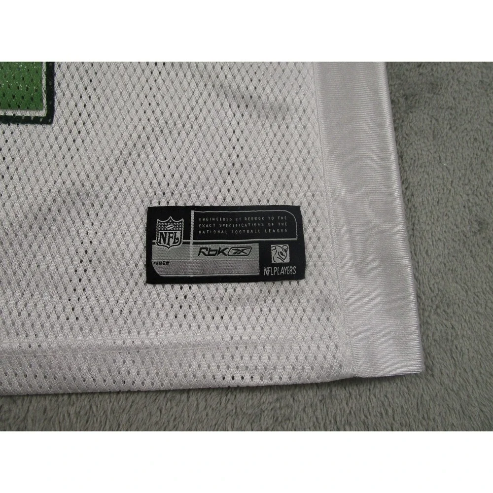 Green‎ Bay Packers Jersey Girls Medium White Brett Farve Reebok NFL Football